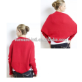 Fashion women cashmere knitted shrug